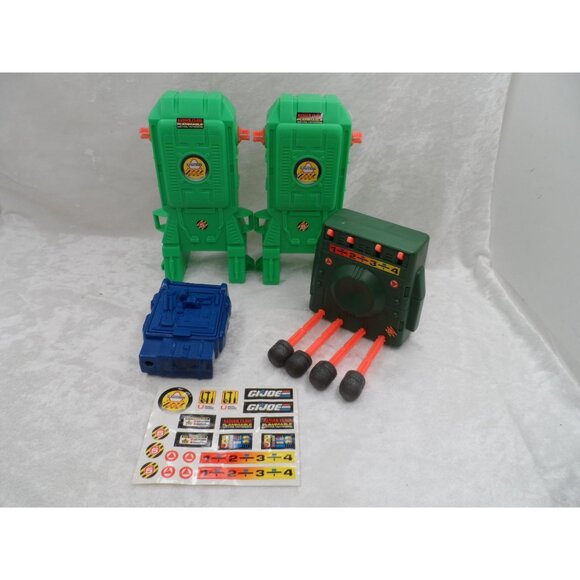 GI Joe Action Man Accessories Back Pack Stickers - Picture 1 of 8